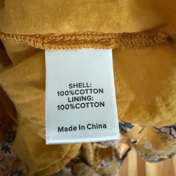 EVEREVE Collette Yellow Floral Boho‎ Maxi Dress Size XL - Picture 6 of 6